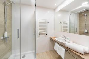 Koupelna v ubytování Z-Hotel Business & Spa