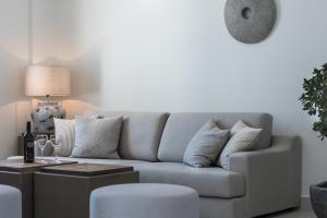 A seating area at Strogili Hotel - Adults Only
