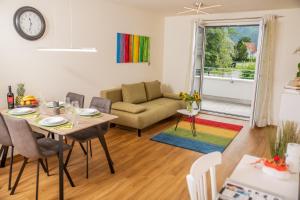 Posedenie v ubytovaní Cityapartment Dornbirn 50 qm
