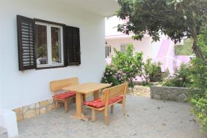 Zahrada ubytování Apartments Delic