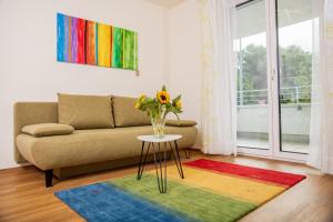 Posedenie v ubytovaní Cityapartment Dornbirn 50 qm