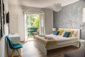 Posteľ alebo postele v izbe v ubytovaní Apartments Tabain + 37 fotografií