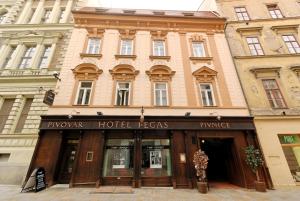 Exteriér nebo vchod ubytování Hotel Pegas Brno