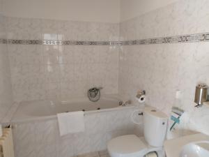 
A bathroom at Hotel Isora
