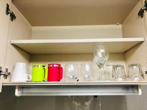 Kuchyň nebo kuchyňský kout v ubytování 板橋 RCアネックス Rc302