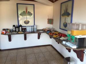 Comida in lodge ou em algum lugar perto