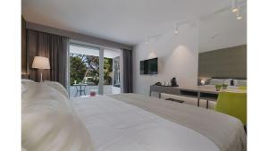 TV a/nebo společenská místnost v ubytování Boutique Hotel Mirjam