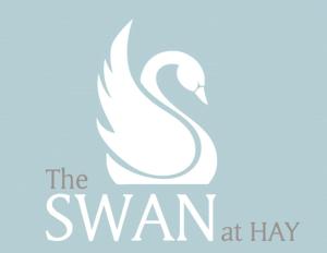 the swan at haymarket theatre logo at The Swan At Hay in Hay-on-Wye