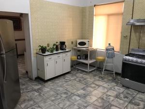 Dapur atau dapur kecil di Antigua Casa de la Alameda