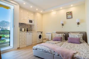 Kuchyň nebo kuchyňský kout v ubytování Benalmadena Top Floor Studio