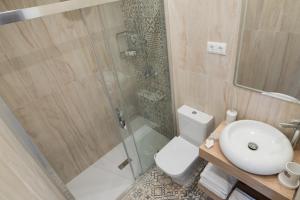 Koupelna v ubytování Benalmadena Top Floor Studio