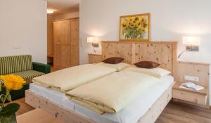 Cama o camas de una habitación en Garni Appartment Wagnerhof