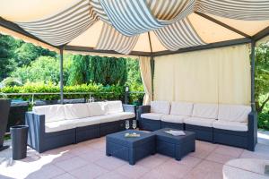 O zonă de relaxare la Hotel & Spa Cacciatori