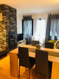 Posezení v ubytování Apartamento Isard
