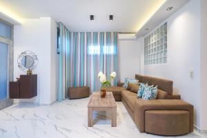 Posezení v ubytování Eridon Suites