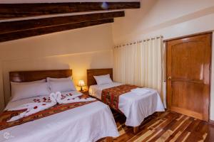 Katil atau katil-katil dalam bilik di Quechua Hostal Recoleta