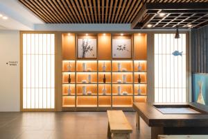 Posezení v ubytování Tomonoya Ryokan Geoje