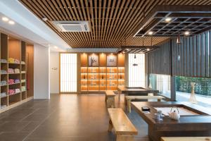 Posezení v ubytování Tomonoya Ryokan Geoje