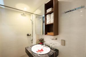 Koupelna v ubytování Saigonciti Hotel