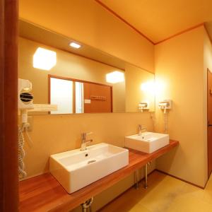 Koupelna v ubytování Gion Kyoto Miyagawacyo Guesthouse HANAKANZASHI