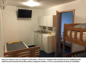 Cuina o zona de cuina de Mikulov Inn - hotel Zeme