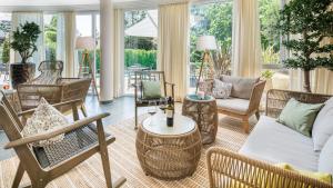 Posezení v ubytování Hotel Villa Laurus