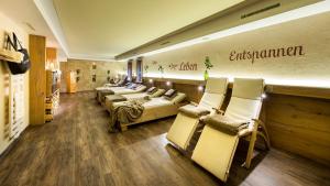 Posezení v ubytování Alpenwellnesshotel Gasteigerhof