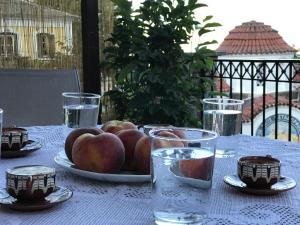 Balkon oz. terasa v nastanitvi Aegean House