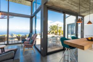 a house with a view of the ocean at BLUE Casa by VILLA HAHN in Puntagorda