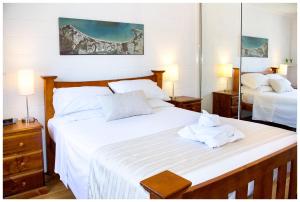 Katil atau katil-katil dalam bilik di Clifton Sands Holiday Units