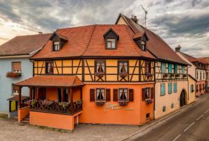 Budova, kde se bed and breakfast nachází