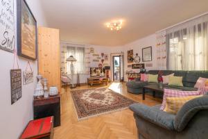 Posedenie v ubytovaní Ferienwohnung Kaffeewerkstatt