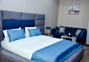 Postel nebo postele na pokoji v ubytování Supreme Hotel Baku