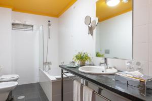 Salle de bains dans l'établissement Luna Hotel Serra da Estrela