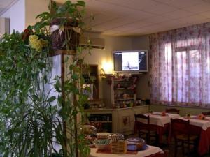 Restaurace v ubytování Albergo Le Rose