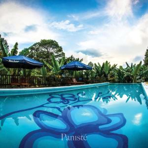 The swimming pool at or close to Hotel Boutique y Restaurante Panisté