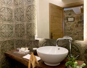 Kúpeľňa v ubytovaní Villa Vager Mani Hotel