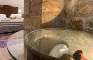 Posteľ alebo postele v izbe v ubytovaní Villa Vager Mani Hotel