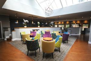 Lounge nebo bar v ubytování Rossett Hall Hotel