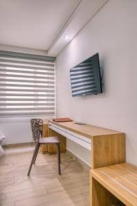 Μια τηλεόραση ή/και κέντρο ψυχαγωγίας στο Hotel Dix