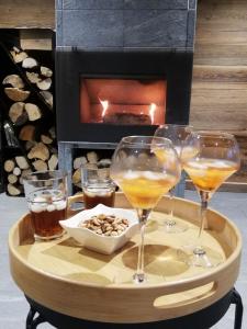 Nápoje v ubytování Chambres et Tables d'Hôtes Le Choton à Nono - Col du Joly Beaufortain