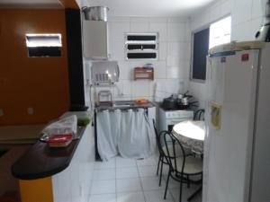 Küche/Küchenzeile in der Unterkunft Pousada Temporada Maceió