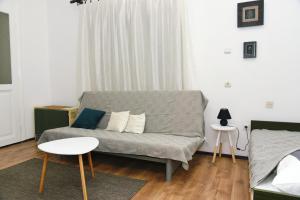 Uma área de estar em Citadela