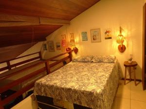 Ένα ή περισσότερα κρεβάτια σε δωμάτιο στο Apt no La Piazzetta-Centro de Pipa