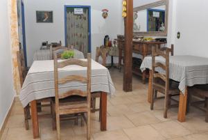 Restorāns vai citas vietas, kur ieturēt maltīti, naktsmītnē Pousada Caminho do Trem