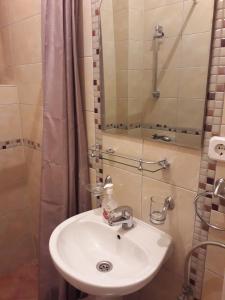 Ένα μπάνιο στο Bochkar Guest House