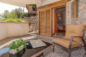 Balkón nebo terasa v ubytování Villa Valdroni