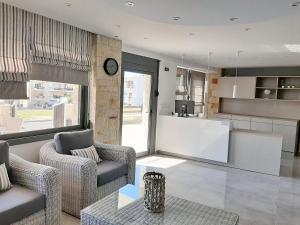 Kuchyň nebo kuchyňský kout v ubytování ANASTASIA ELENI