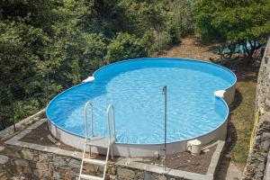 Bazén v ubytovaní Villa Pia Recco alebo v jeho blízkosti