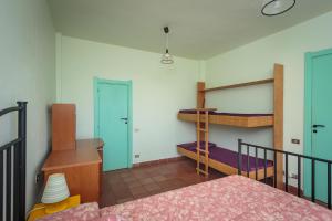 Posteľ alebo postele v izbe v ubytovaní Villa Pia Recco